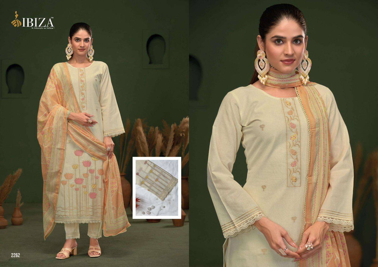 Ibiza bosco vol 8 cotton wholesale dress material